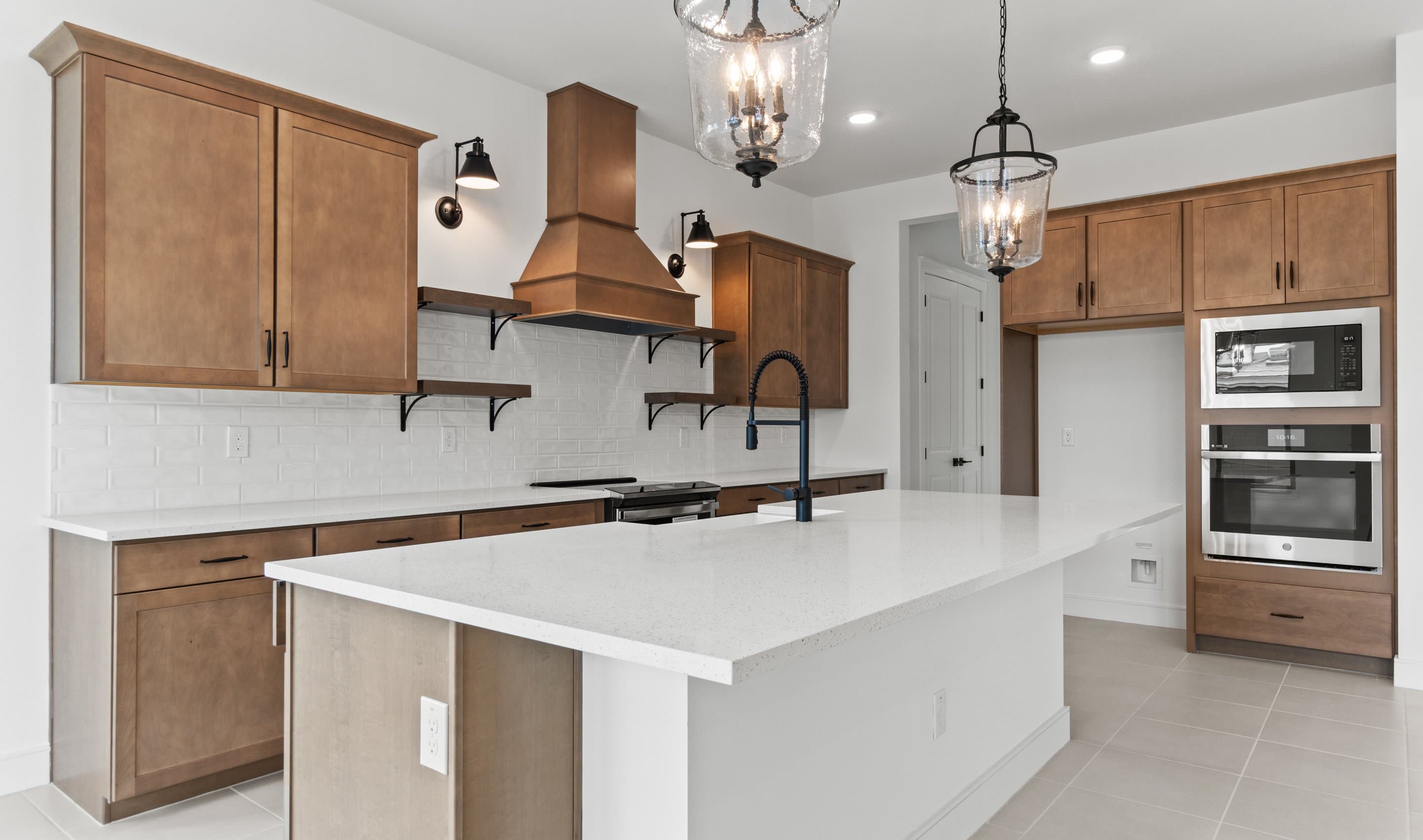 Kitchen with vast island