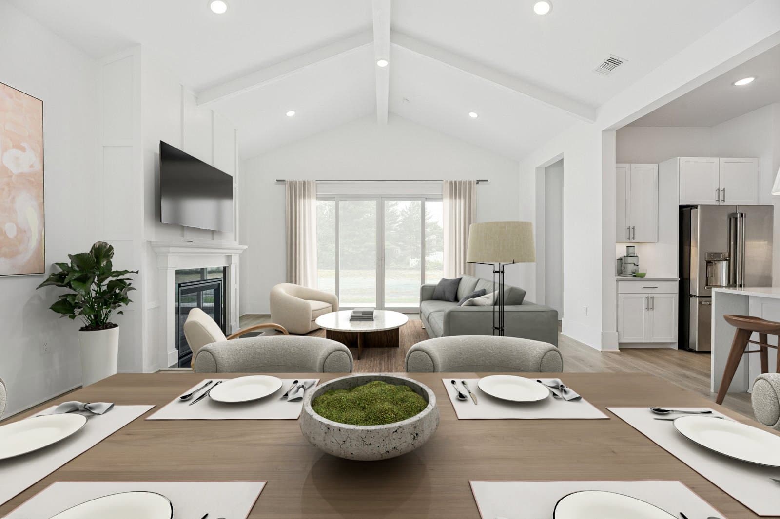Great Room & Dining Area
