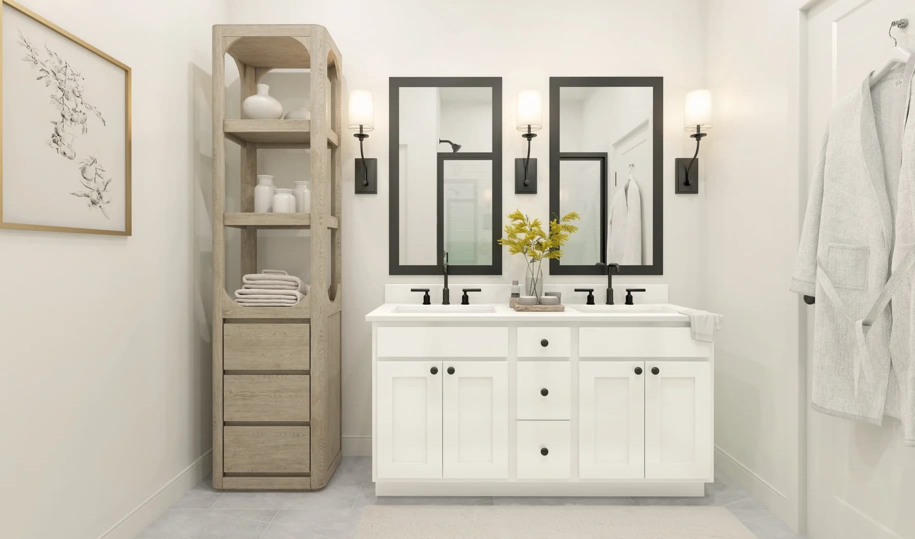 Sweet Pea Owner s Bath Farmhouse Palette 1 Aspire