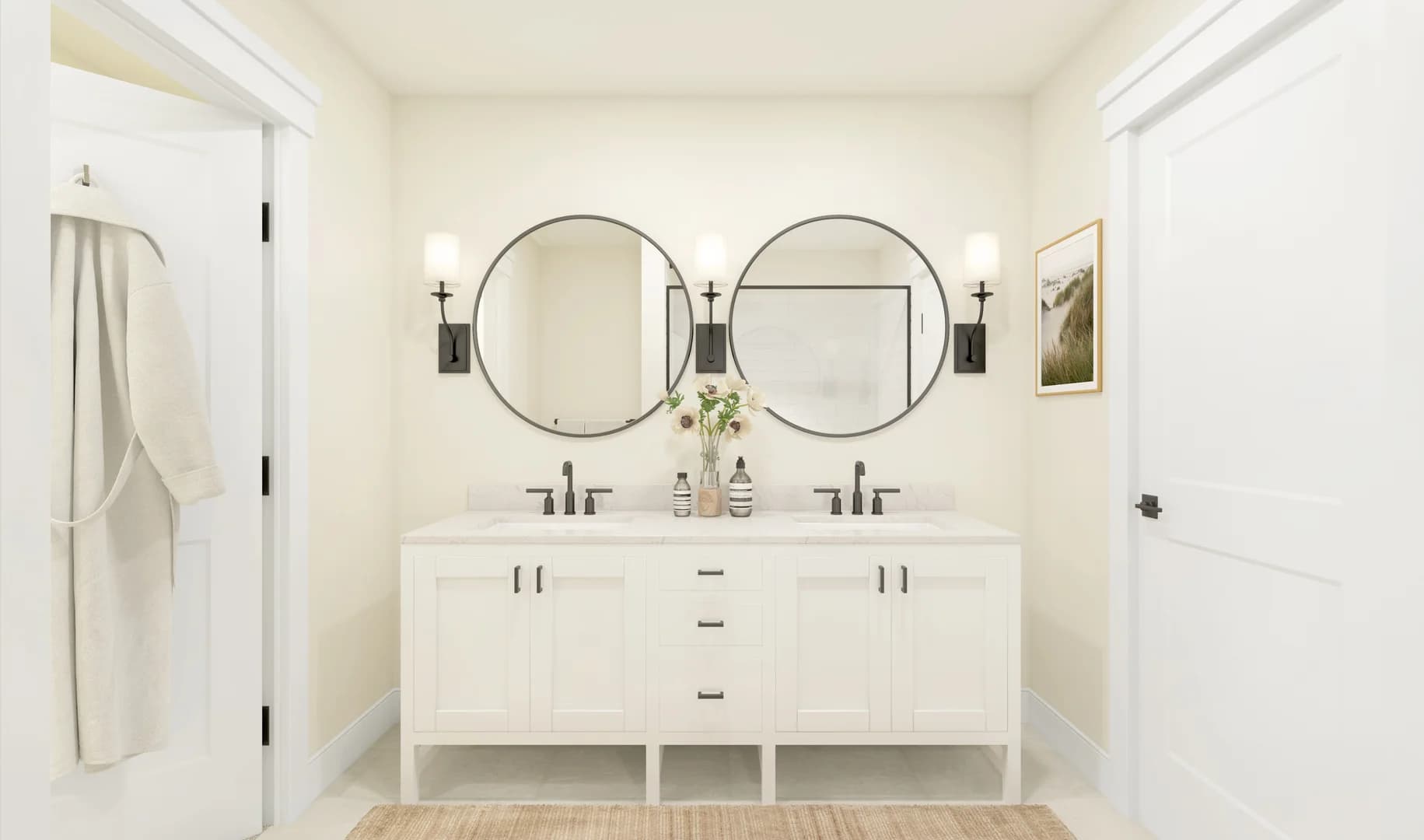 Wellesley Primary Bath Farmhouse Palette 1 Level 2 Coastal Farmhouse