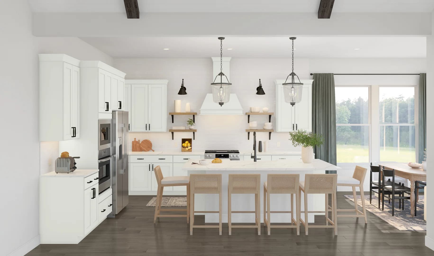 Barcelona Kitchen Farmhouse Palette 6 Level 2 Fresh Farmhouse