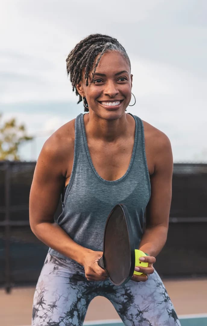 119620 Woman Playing Pickleball USP Crop