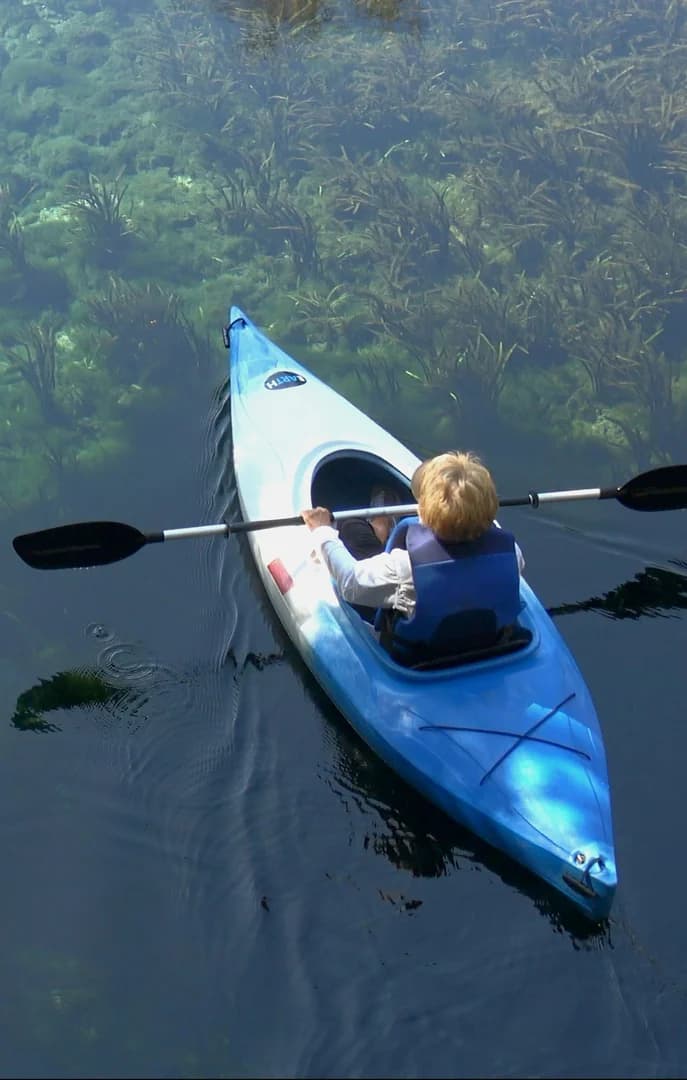 149741 Kayaking on Springs in Florida USP Crop