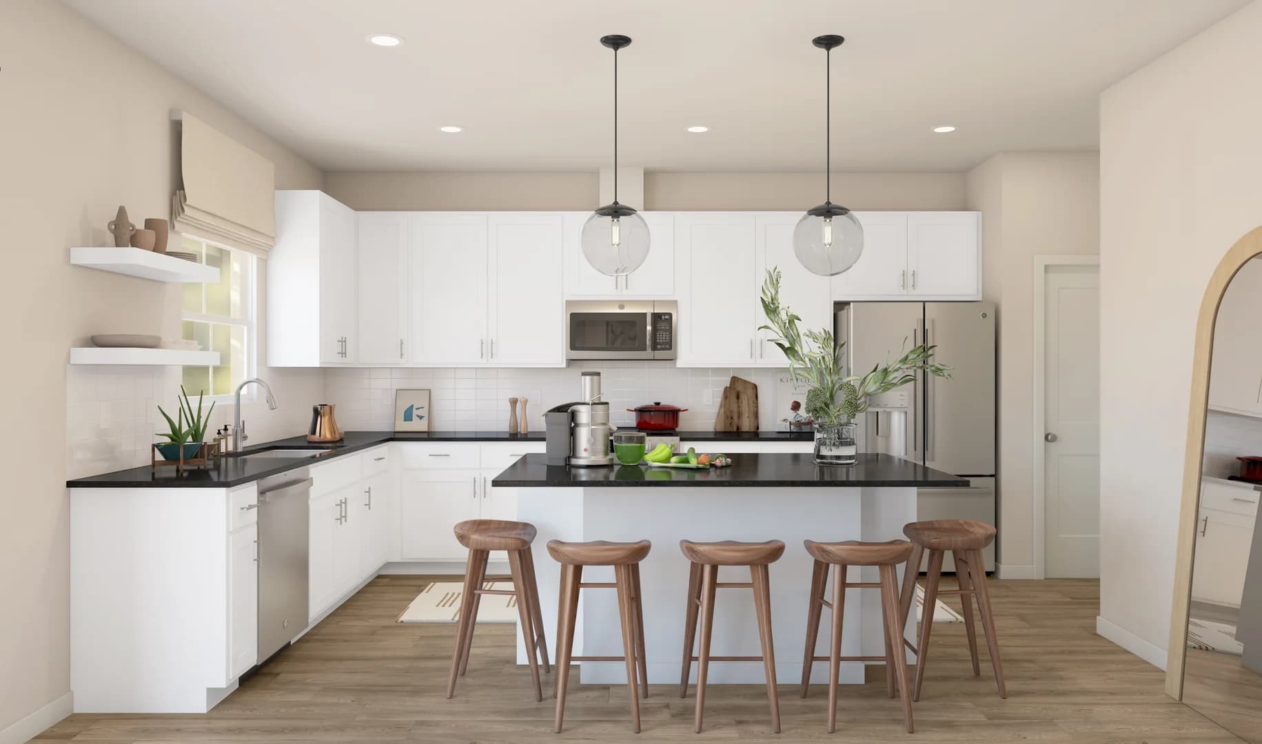 Seine ESP Kitchen Loft Palette 3 Aspire Coastal Loft