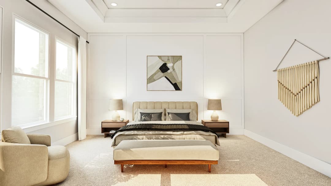 Primary Suite Feature Wall