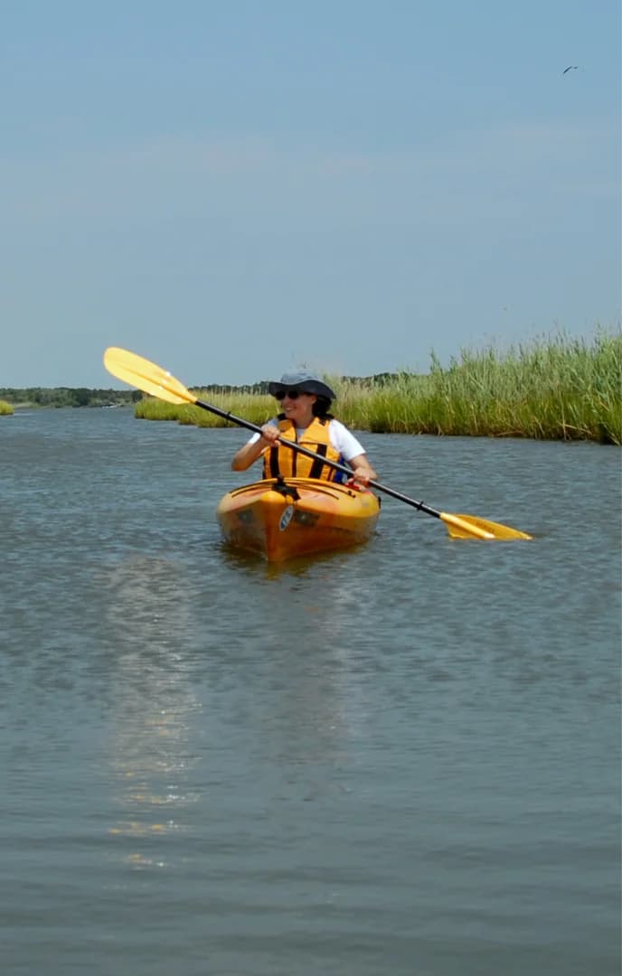 Kayaking on Barnegat Bay Seaside Heights NJ