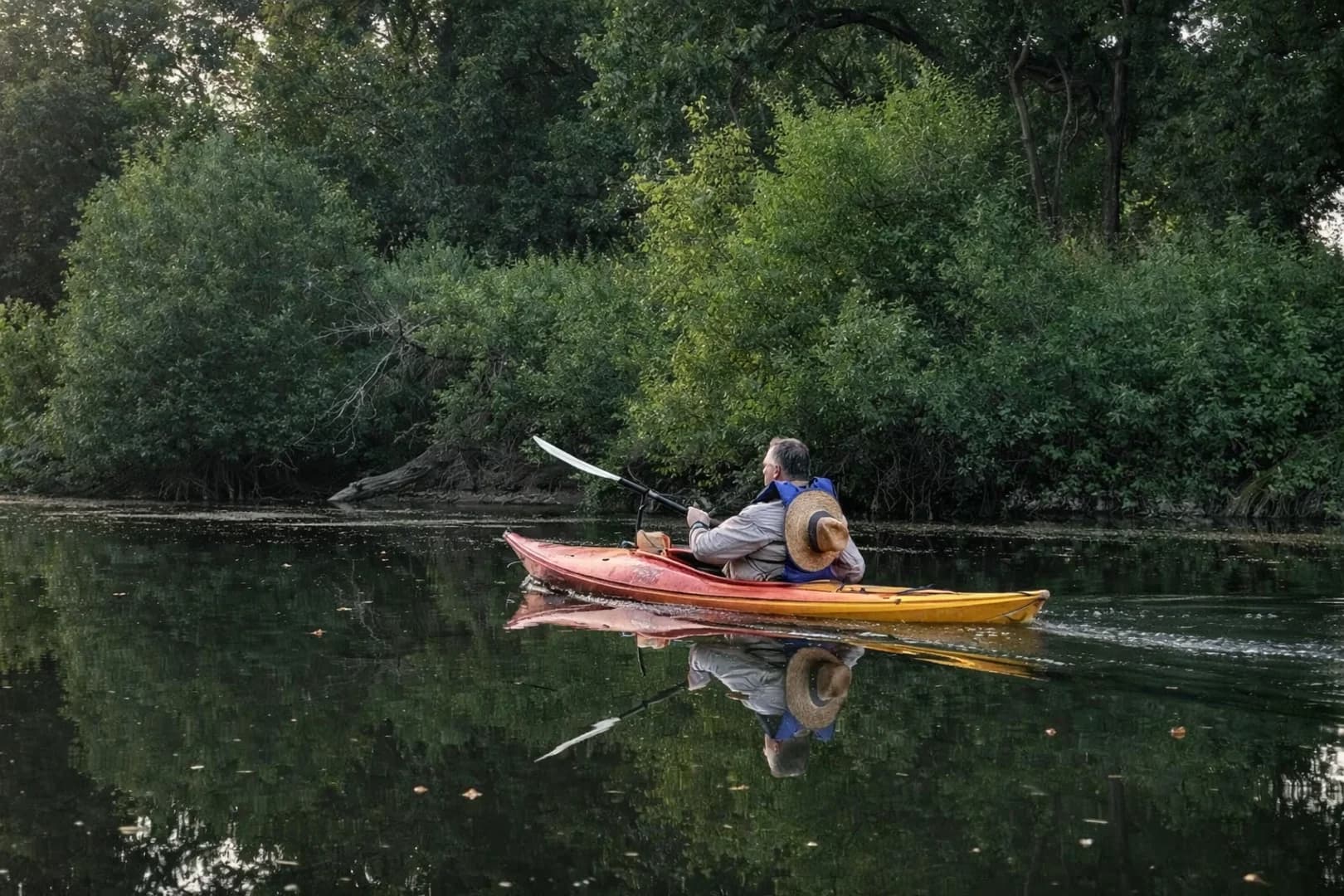 Cosumnes River Preserve CA kayaking