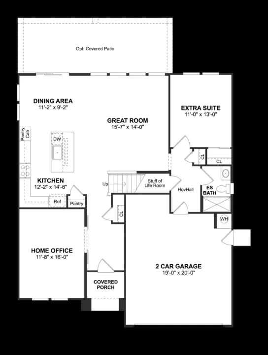 Pacifica at Stanford Crossing Knoxville First Floor