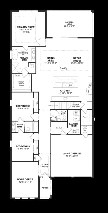 Osprey Ranch Tompkins III Loft First Floor