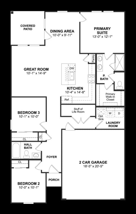 Aspire at The Reserves of Huntsville Clyde II floor 1 Ascend