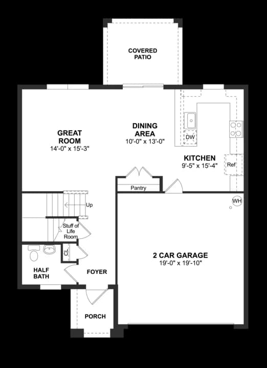 Aspire at Morningside Magdalena Aspire at Morningside Magdalena Floor Plan First Floor Aspire