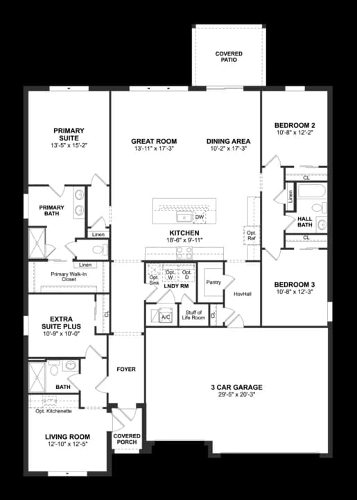 Aspire at Port St Lucie Aegean ESP Floorplan Ascend