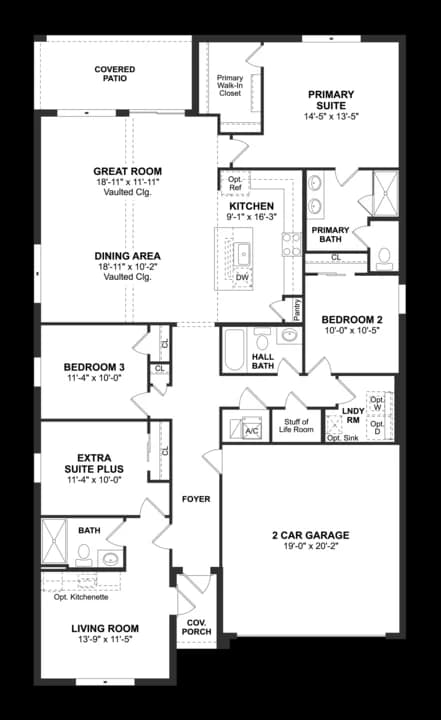Aspire at Port St Lucie Passionflower II ESP Floorplan Ascend