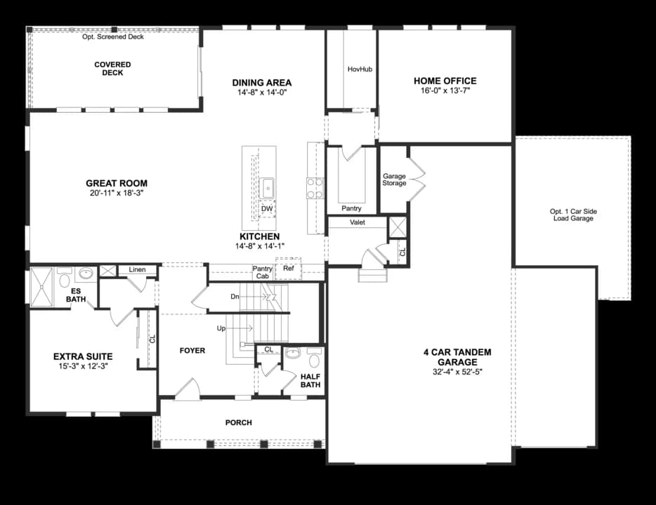 Occoquan Overlook Olympia First Floor