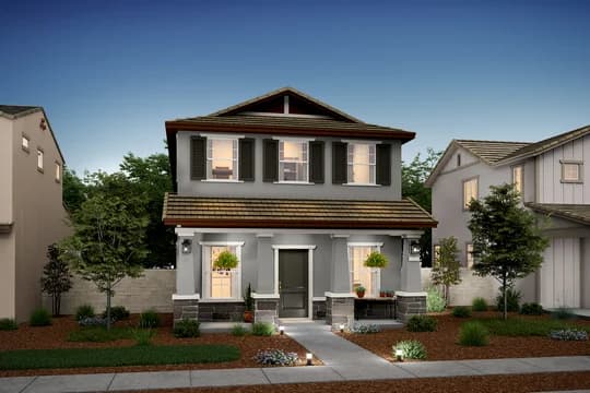Paseo at The Ranch Aruba Craftsman Elevation