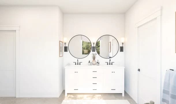 Marvida Davenport Owner s Bath Farmhouse Palette 5 Level 1 European Farmhouse