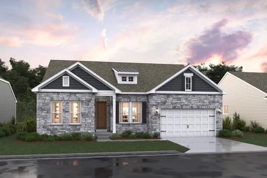 Pleasanton Amadora Elevation DA stone Level