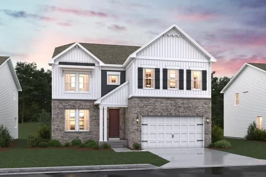 Pleasanton Knoxville Elevation EA stone Level