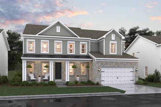 Pleasanton Stavenger Elevation CA Stone Level