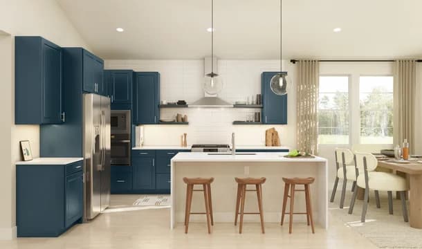 107575 Aguila at Terra Lago Evora Kitchen Loft Palette 4 Level 1 Coastal