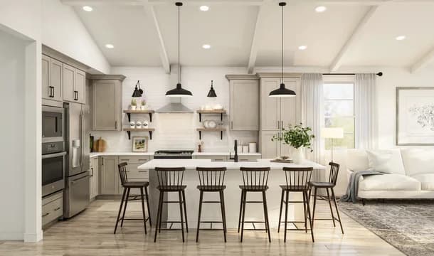 108349 Aguila at Terra Lago Cork Kitchen Farmhouse Palette 6 Level 1 Traditional