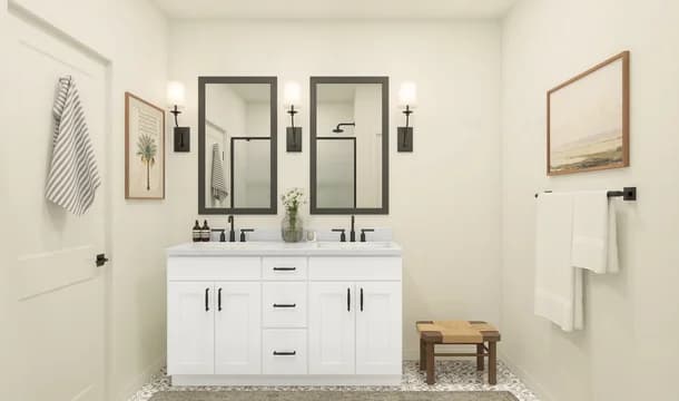 Aspire at Marion Oaks Goldenrod II Owners Bath Farmhouse Palette 4 Ascend Fresh Farmhouse