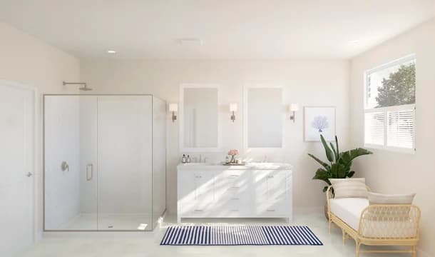 Barcelona Owners Bath Classic Palette 1 Level 1 Coastal Classic