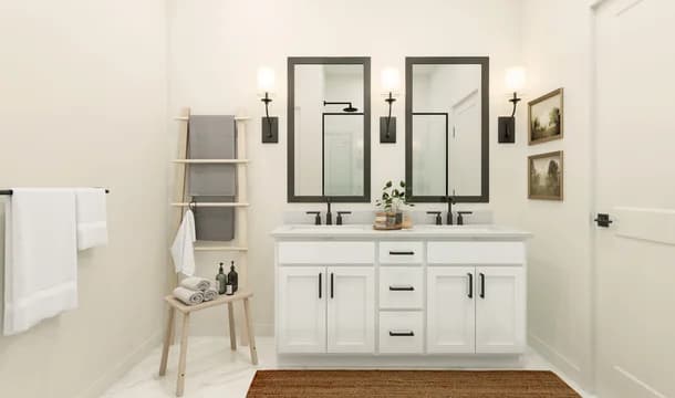 Sweet Pea Owner s Bath Farmhouse Palette 1 Ascend Industrial Farmhouse