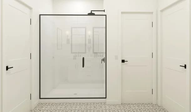 Cypress Point Tigris II Primary Bath Farmhouse Palette 4 Ascend European Farmhouse