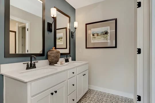 Booth Farm Forsythia Owners Bath Farmhouse Palette 3 Aspire