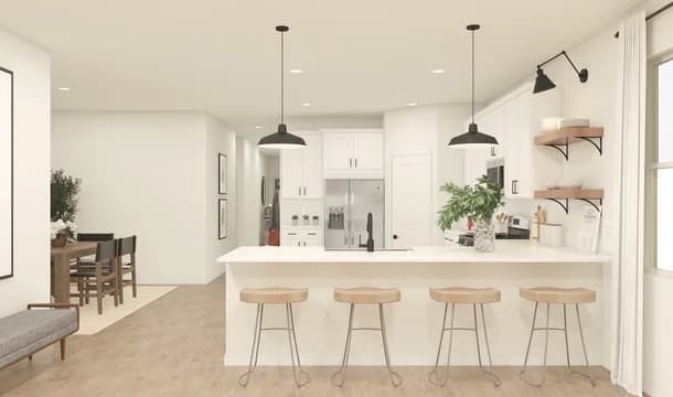 118070 Cypress Point Orinoco II Kitchen Farmhouse Palette 1 Ascend Industrial - Farmhouse