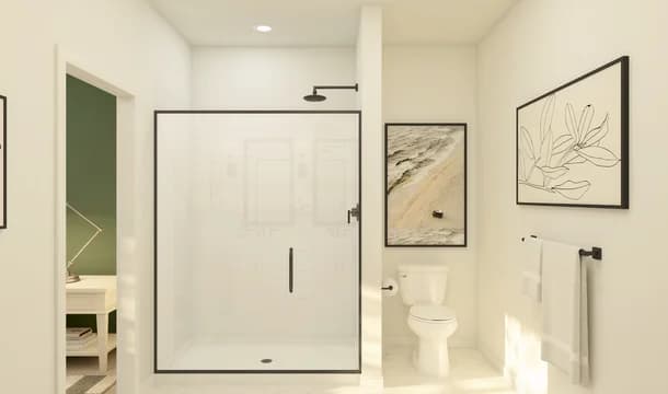 Cypress Point Orinoco II Primary Bath Farmhouse Palette 1 Ascend Industrial Farmhouse