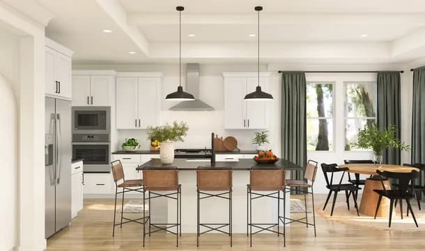 119033 Elevon Malmo Kitchen Farmhouse Palette 1 Level 1 Fresh - Farmhouse