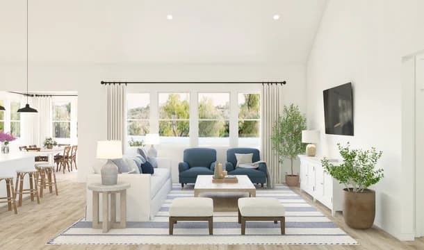 119052 Elevon Munich Great Room  Farmhouse Palette 6 Level 1 European - Farmhouse