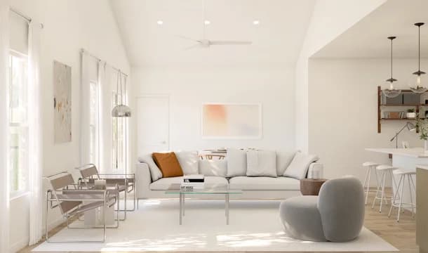 121660 Ascend at Liberty Run Goldenrod II Great Room Loft Palette 4 Ascend Neutral - Loft