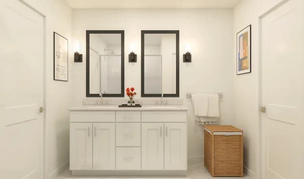 Ascend at Liberty Run Oleander Primary Bath Farmhouse Palette 3 Ascend Neutral Loft