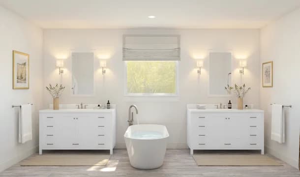 North Creek Munich Primary Bath Classic Palette 5 Level 2 Modern Classic