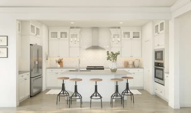 124923 Canyon at the Ranch Pasadena ESP Kitchen Classic Palette 3 Level 1 Coastal - Classic