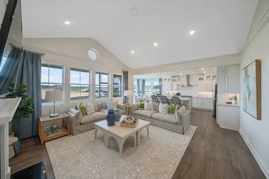 Four Seasons at Hatteras Hills Barcelona Great Room Classic Palette 3 Level