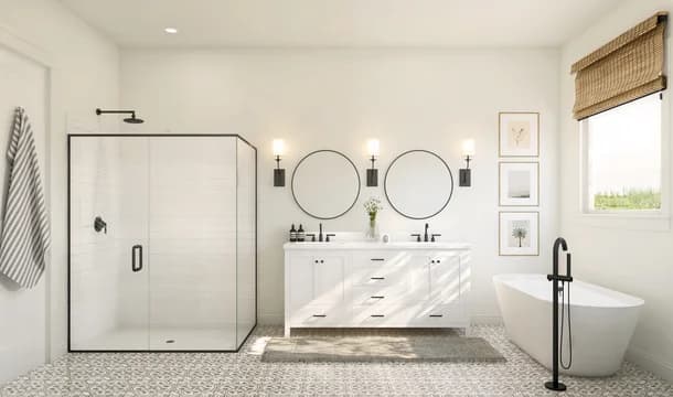 Tucson Primary Bath Tub Farmhouse Palette 4 Level 3 Fresh Farmhouse