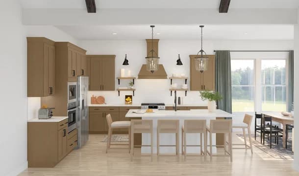 Barcelona Kitchen Farmhouse Palette 5 Level 2 Fresh Farmhouse