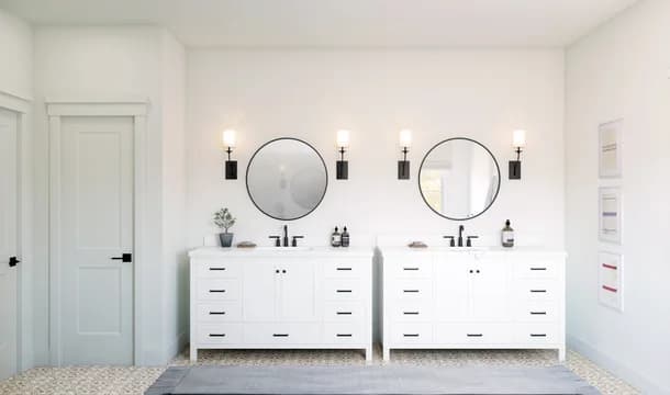 134362 Pleasanton Stavenger Primary Bath Farmhouse Palette 7 Level 2 Coastal - Farmhouse