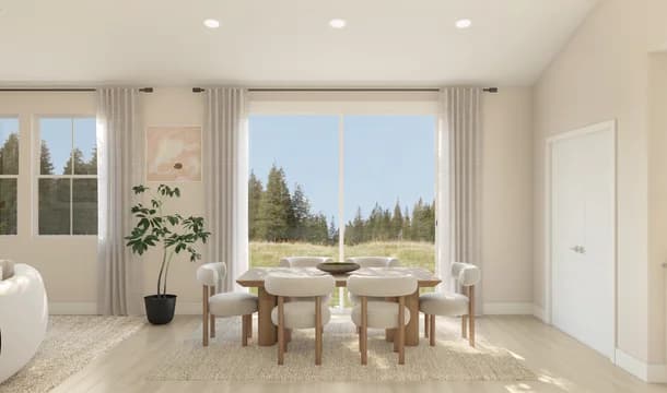 Four Seasons at Hatteras Hills Aberdeen Dining Area Loft Palette 3 Level 1 Coastal Loft