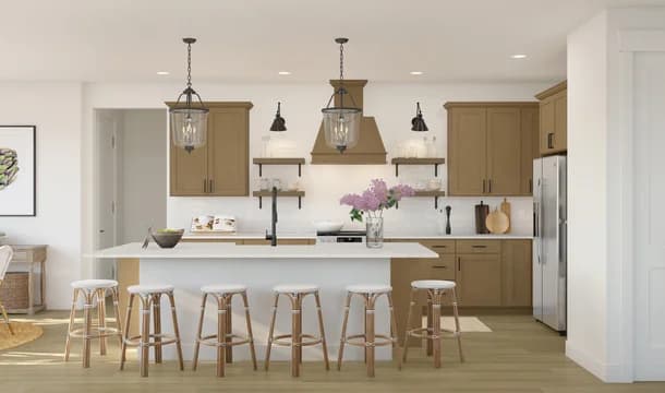 Rocky Run Village Kitchen Farmhouse Palette 2 Level 2 European Farmhouse