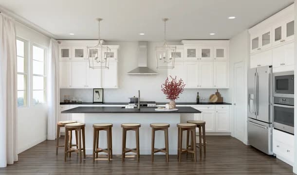 138563 Pacifica at Stanford Crossing Oban Kitchen Classic Palette 1 Level 1 Bohemian - Classic