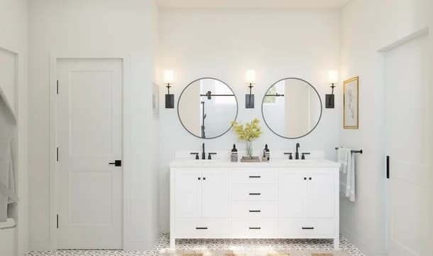 139323 Four Seasons at Sandstone Bernstein Primary Bath Farmhouse Palette 3 Level 1 Traditional - Farmhouse