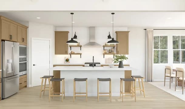 Four Seasons at Sandstone Morse Kitchen Farmhouse Palette 6 Level 1 Farmhouse Rustic Refined