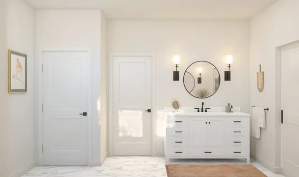 Four Seasons at Sandstone Morse Primary Bath Farmhouse Palette 6 Level 1 Farmhouse Rustic Refined