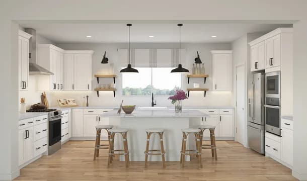 Four Seasons at Addison Farms Carver Kitchen Farmhouse Palette 5 Level 1 European Farmhouse