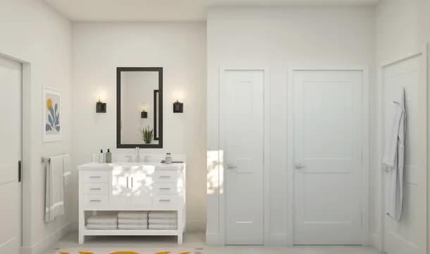 Four Seasons at Addison Farms Stanwyck Primary Bath Loft Palette 3 Level 1 Coastal Loft